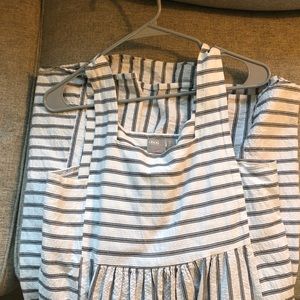Women’s striped ASOS summer dress, tank top dress, casual party dress